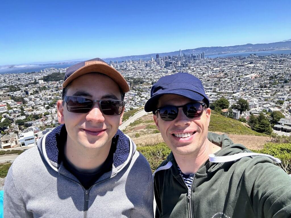 Nous à Twin Peaks San Francisco