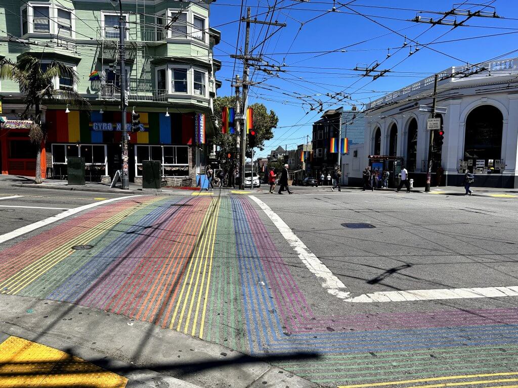 Castro rainbowflag